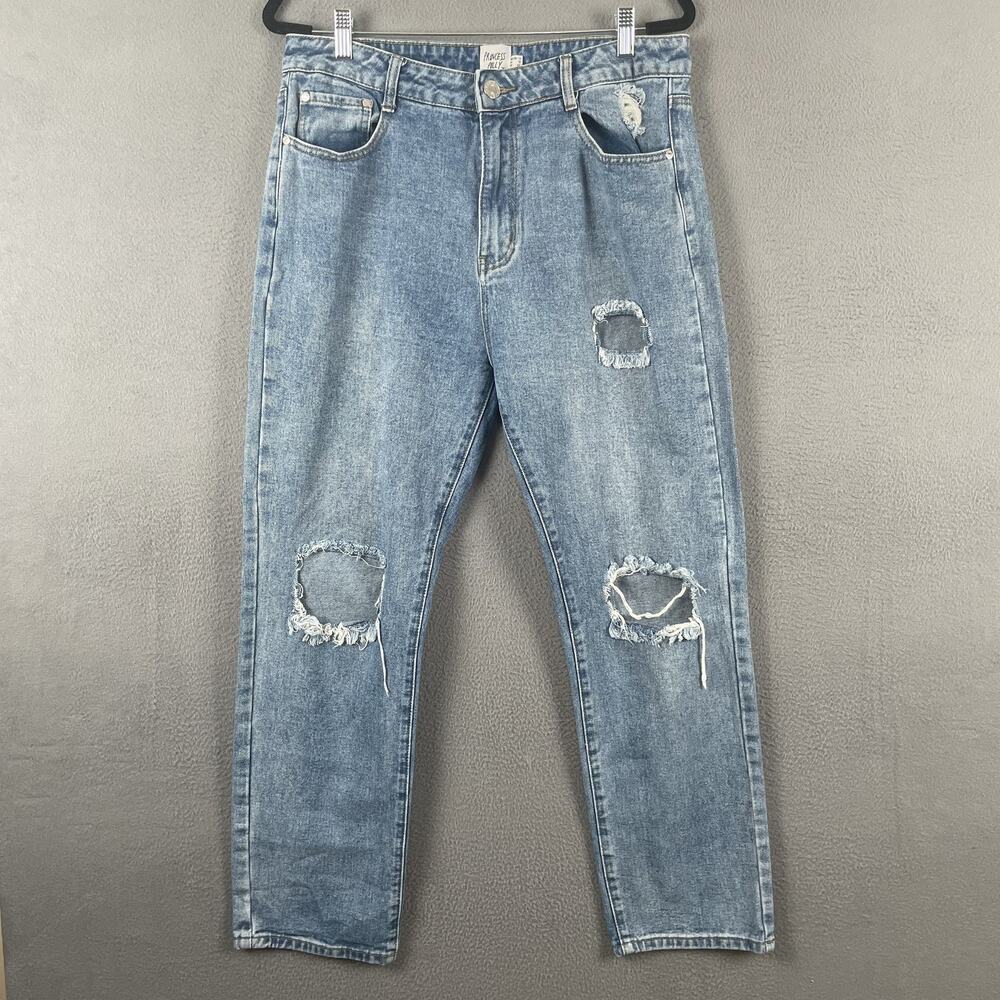 Princess Polly Blue Distressed Women Jeans
